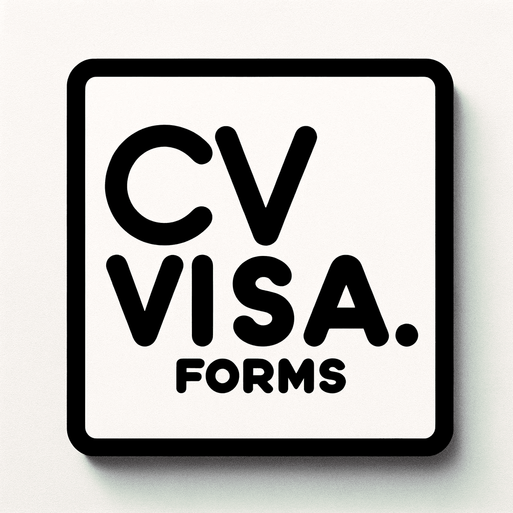 picture of the cv visa forms